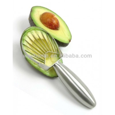 stainless steel avocado slicer and cutter